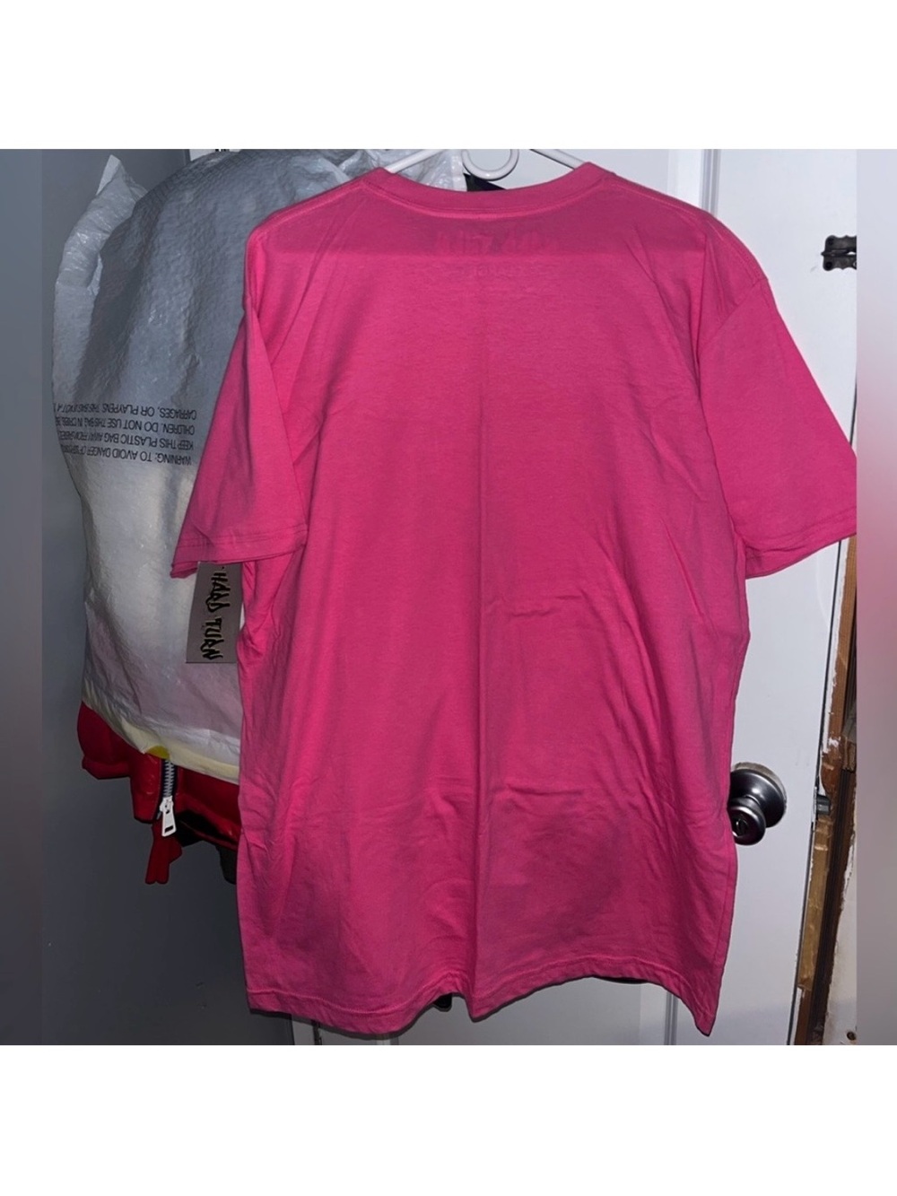Legends Never Die Juice WRLD Memorial Shirt Pink Short Sleeve Graphic T Shirt XL - Picture 6 of 7